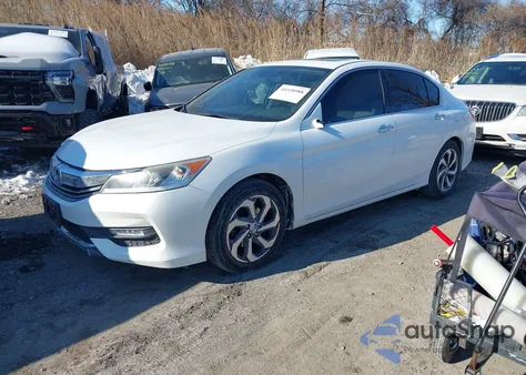 2017 Honda Accord Ex-L V6 z USA, uszkodzony, nr VIN 1HGCR3F06HA006341